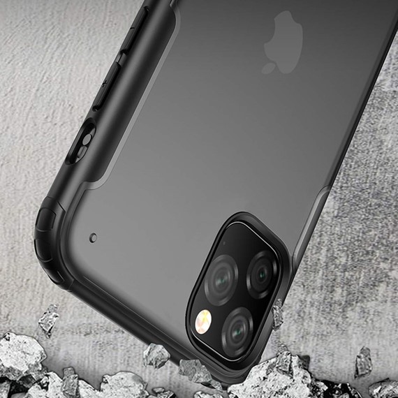 Microsonic Apple iPhone 11 Pro 5 8 Kılıf Frosted Frame Siyah 4