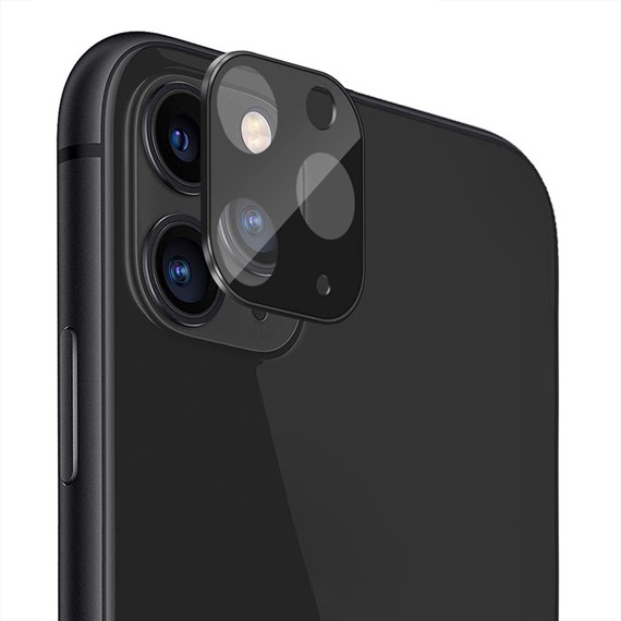 Microsonic Apple iPhone 11 Pro 5 8 Kamera Lens Koruma Camı V2 Siyah 1