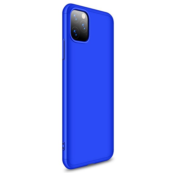 Microsonic Apple iPhone 11 Pro 5 8 Kılıf Double Dip 360 Protective Mavi 2