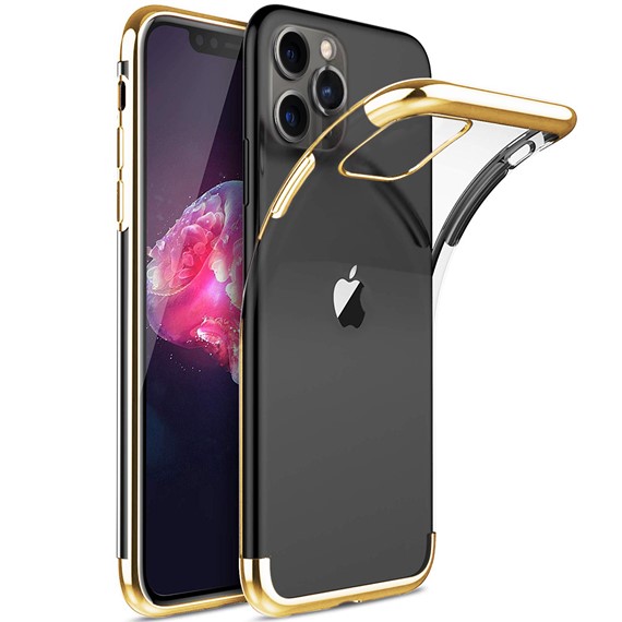 Microsonic Apple iPhone 11 Pro 5 8 Kılıf Skyfall Transparent Clear Gold 1