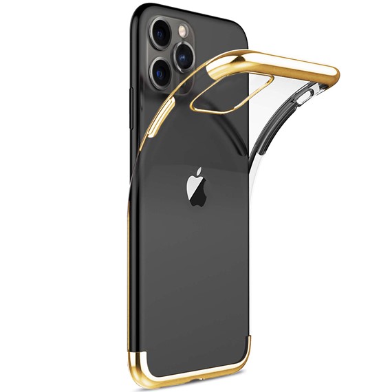 Microsonic Apple iPhone 11 Pro 5 8 Kılıf Skyfall Transparent Clear Gold 2