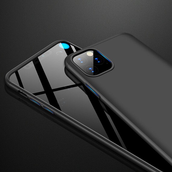 Microsonic Apple iPhone 11 Pro Max 6 5 Kılıf Double Dip 360 Protective Siyah 3