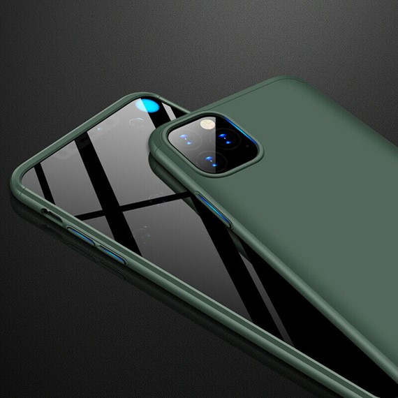 Microsonic Apple iPhone 11 Pro Max 6 5 Kılıf Double Dip 360 Protective Yeşil 3