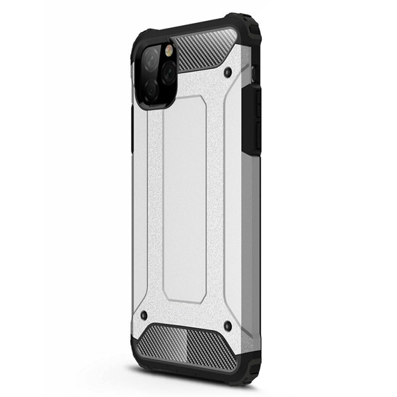 Microsonic Apple iPhone 11 Pro 5 8 Kılıf Rugged Armor Gümüş 2