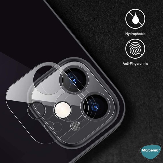 Microsonic Apple iPhone 13 Mini Kamera Lens Koruma Camı 4