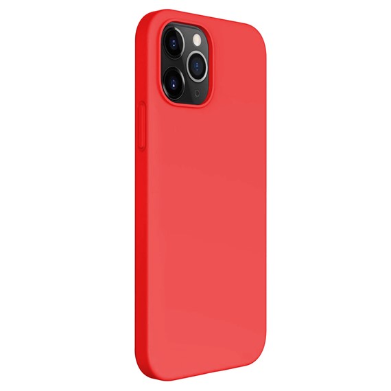 Microsonic Apple iPhone 12 Pro Kılıf Groovy Soft Kırmızı 2