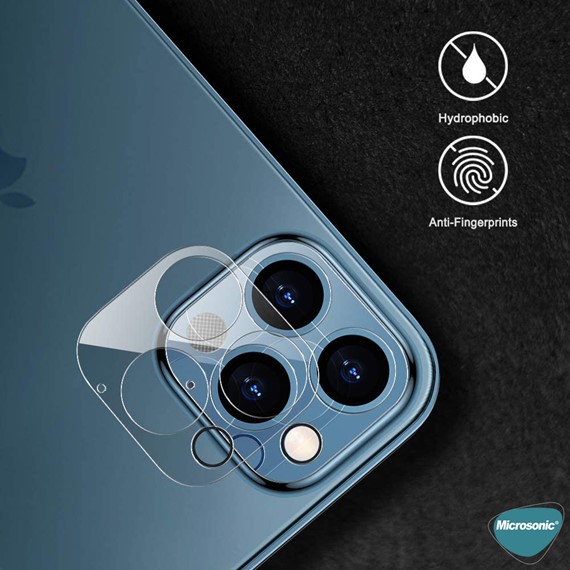Microsonic Apple iPhone 13 Pro Max Kamera Lens Koruma Camı 4