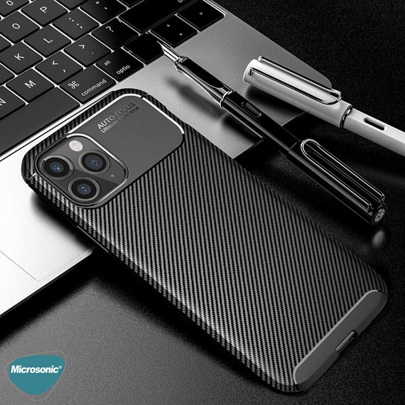 Microsonic Apple iPhone 12 Pro Max Kılıf Legion Series Siyah 3
