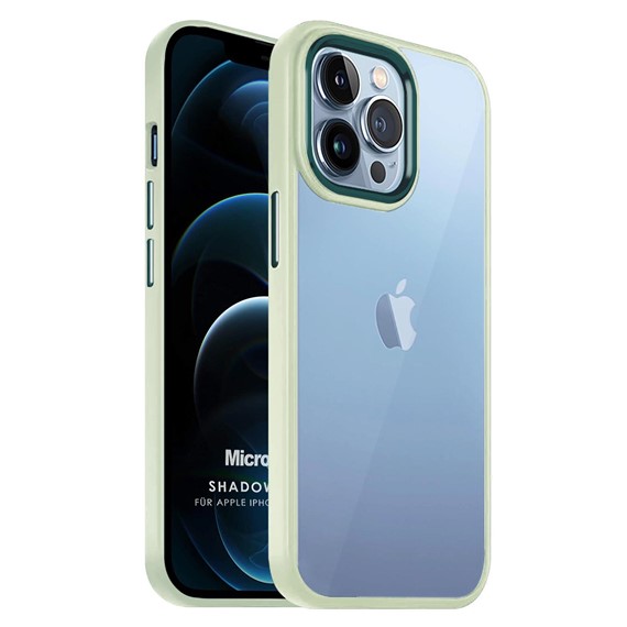 Microsonic Apple iPhone 12 Pro Max Kılıf Shadow Planet Açık Yeşil 1