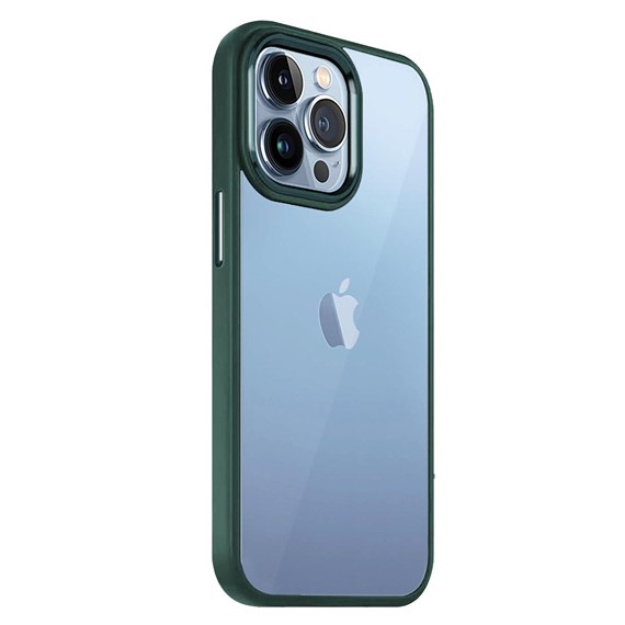 Microsonic Apple iPhone 13 Pro Kılıf Shadow Planet Koyu Yeşil 2