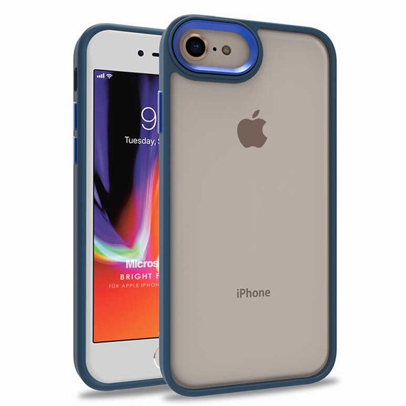 Microsonic Apple iPhone 7 Kılıf Bright Planet Lacivert 1