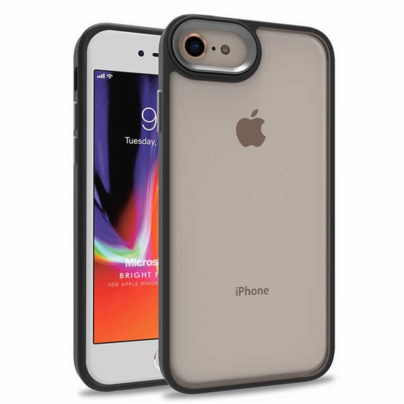 Microsonic Apple iPhone 8 Kılıf Bright Planet Siyah 1