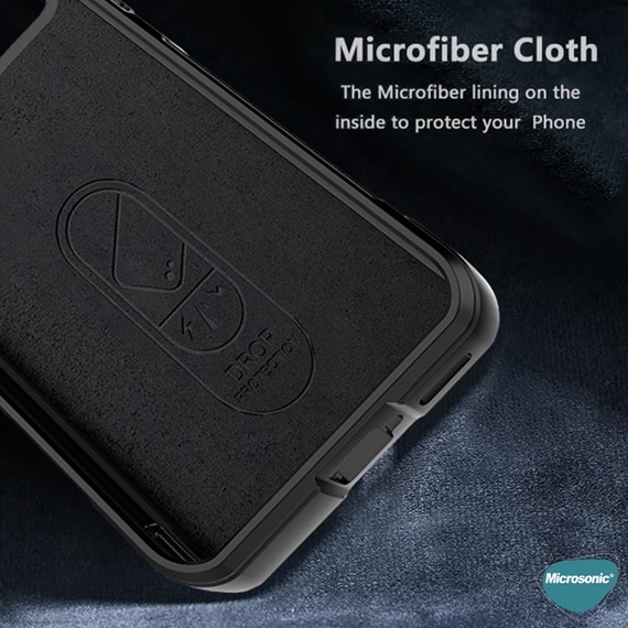 Microsonic Apple iPhone SE 2020 Kılıf Oslo Prime Siyah 5