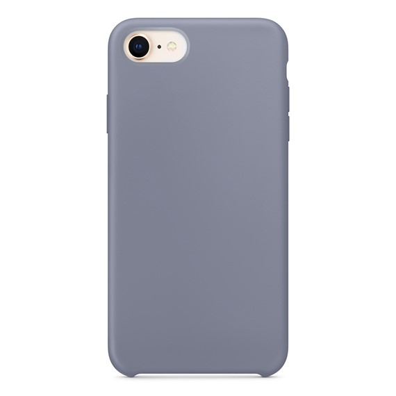 Microsonic Apple iPhone 7 Kılıf Liquid Lansman Silikon Lavanta Grisi 2
