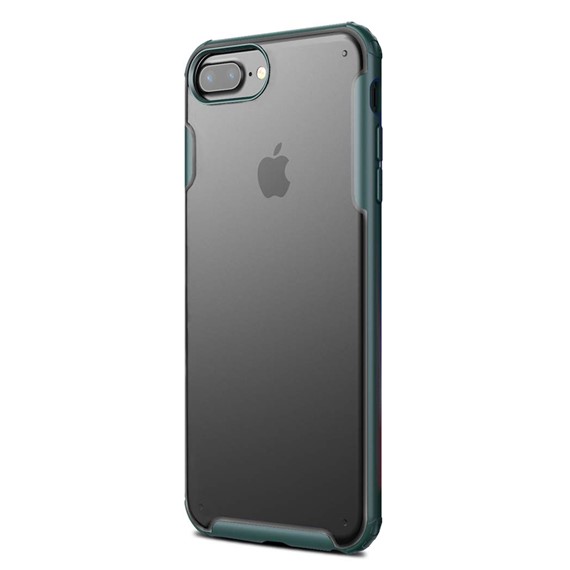 Microsonic Apple iPhone 7 Plus Kılıf Frosted Frame Yeşil 2