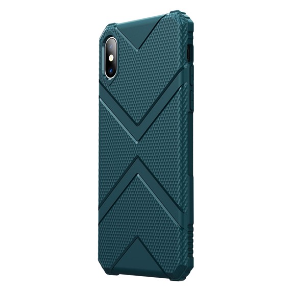 Microsonic Apple iPhone X Kılıf Diamond Shield Yeşil 2