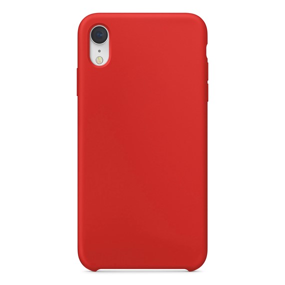 Microsonic Apple iPhone XR Kılıf Liquid Lansman Silikon Kırmızı 2
