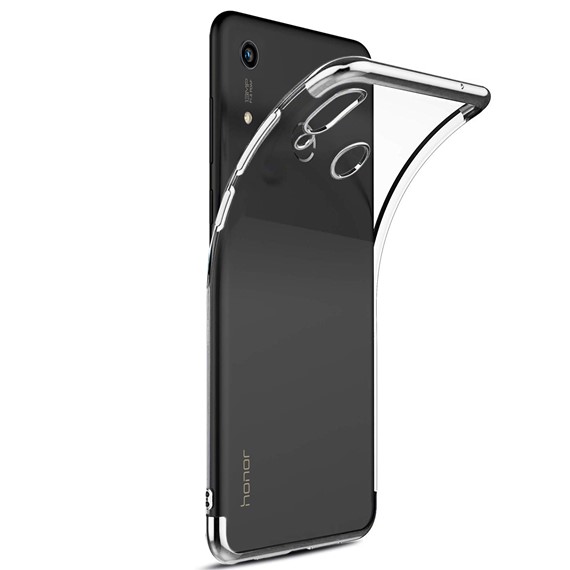 Microsonic Huawei Honor 8A Kılıf Skyfall Transparent Clear Gümüş 2