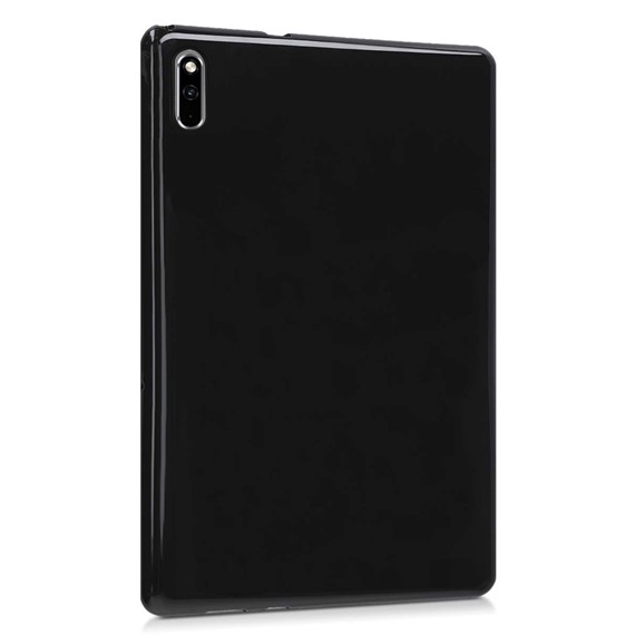 Microsonic Huawei MatePad 10 4 Kılıf Transparent Soft Siyah 2
