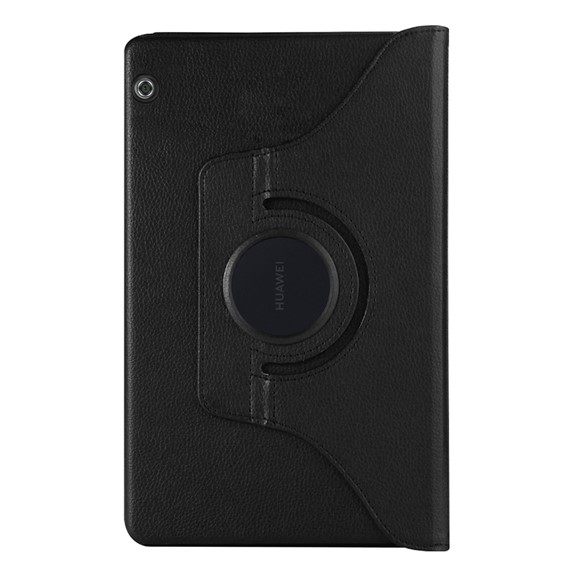 Microsonic Huawei MediaPad T3 10 Kılıf 360 Rotating Stand Deri Siyah 2