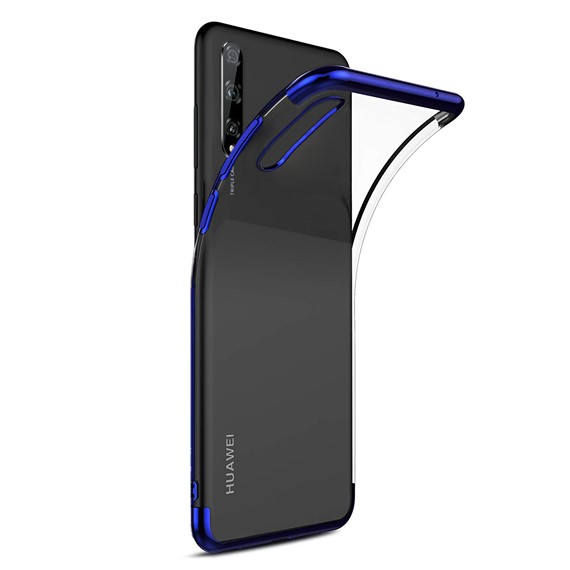 Microsonic Huawei P Smart S Kılıf Skyfall Transparent Clear Mavi 2