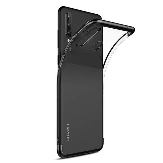 Microsonic Huawei P30 Lite Kılıf Skyfall Transparent Clear Siyah 2