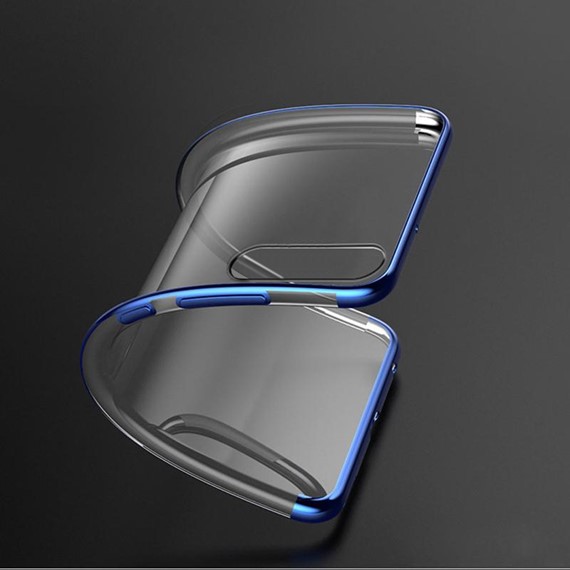 Microsonic Huawei P30 Kılıf Skyfall Transparent Clear Mavi 3