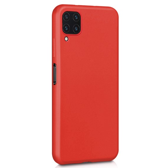 Microsonic Matte Silicone Huawei P40 Lite Kılıf Kırmızı 2