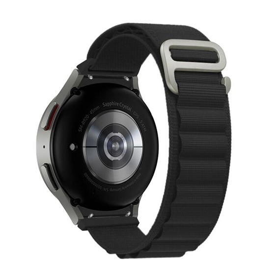 Microsonic Huawei Watch 3 Pro Kordon Alpine Loop Siyah 1