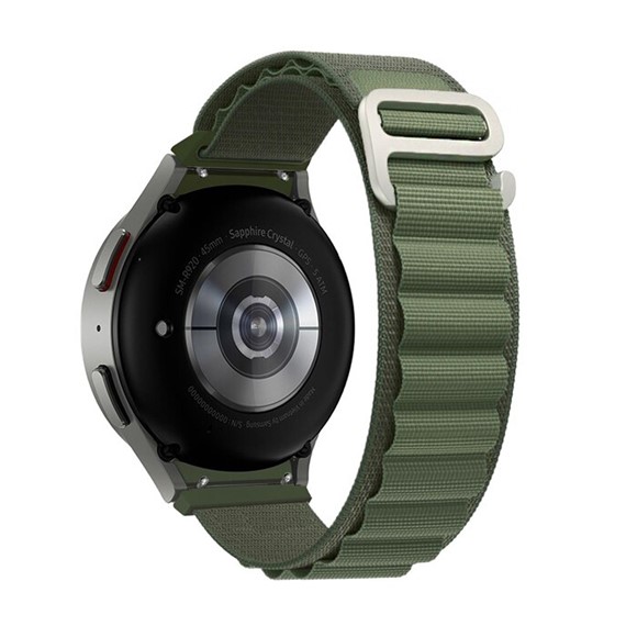 Microsonic Samsung Galaxy Watch 4 Classic 42mm Kordon Alpine Loop Yeşil 1