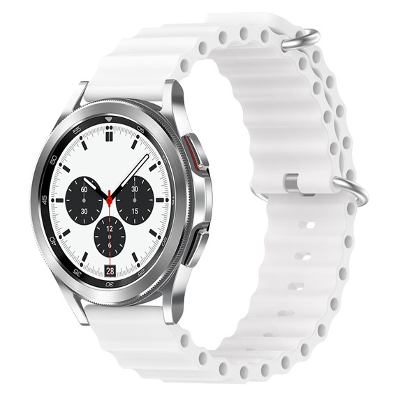 Microsonic Huawei Watch 4 Kordon Ocean Band Beyaz 2