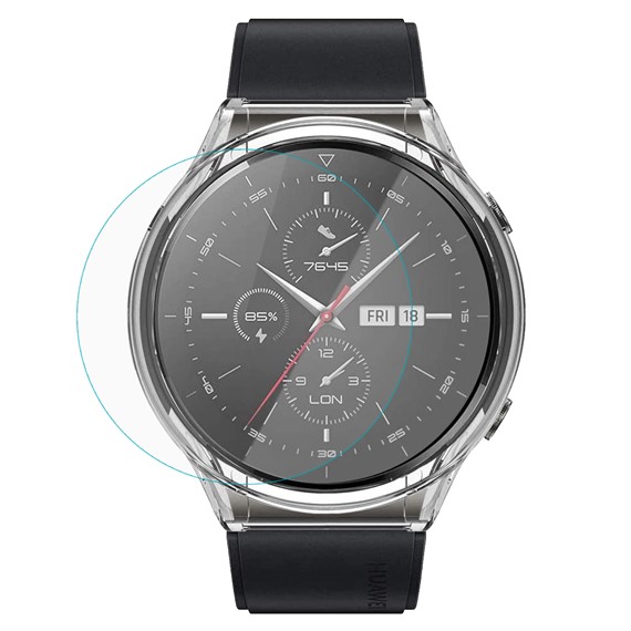 Microsonic Huawei Watch GT2 Pro Tempered Glass Cam Ekran Koruyucu 2