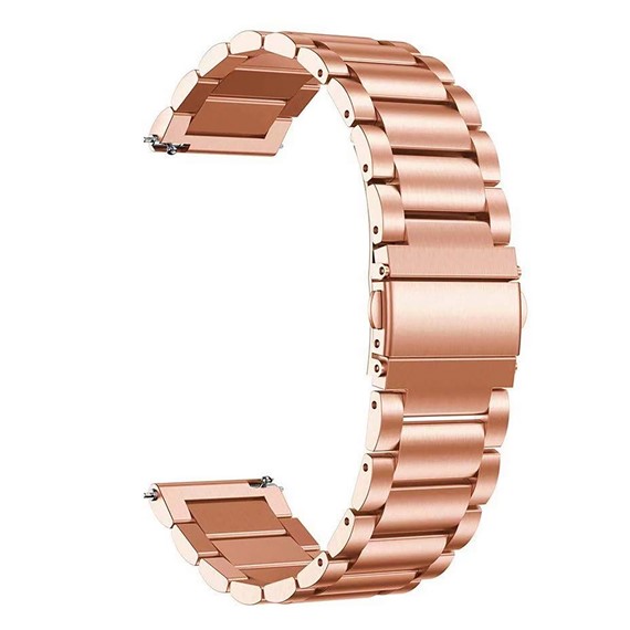 Microsonic Samsung Galaxy Watch 46mm Metal Stainless Steel Kordon Rose Gold 1