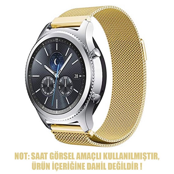 Microsonic Huawei Watch GT4 46mm Milanese Loop Kordon Gold 2