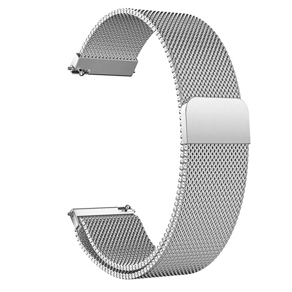 Microsonic Samsung Galaxy Watch 6 44mm Milanese Loop Kordon Gümüş 1