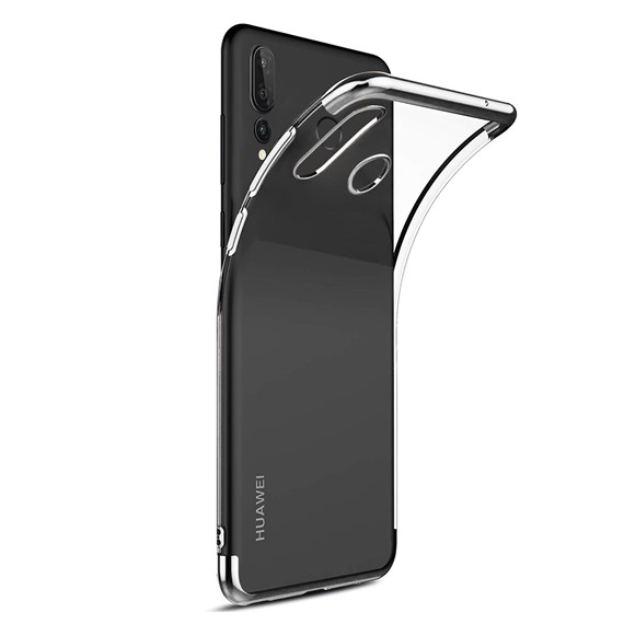 Microsonic Huawei Y9 Prime 2019 Kılıf Skyfall Transparent Clear Gümüş 2