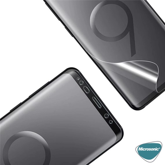 Microsonic Huawei Y9S Ön Arka Kavisler Dahil Tam Ekran Kaplayıcı Film 4