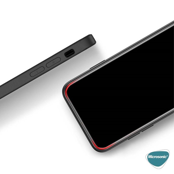 Microsonic Matte Silicone Xiaomi Redmi 10 5G Kılıf Kırmızı 4