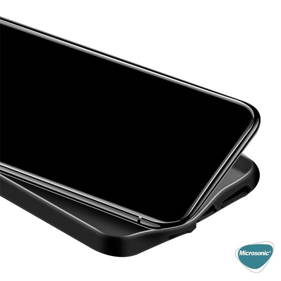 Microsonic Matte Silicone Xiaomi Poco M5 Kılıf Siyah 3