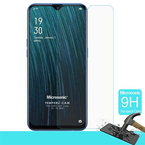 Microsonic Oppo AX7 Tempered Glass Screen Protector 1