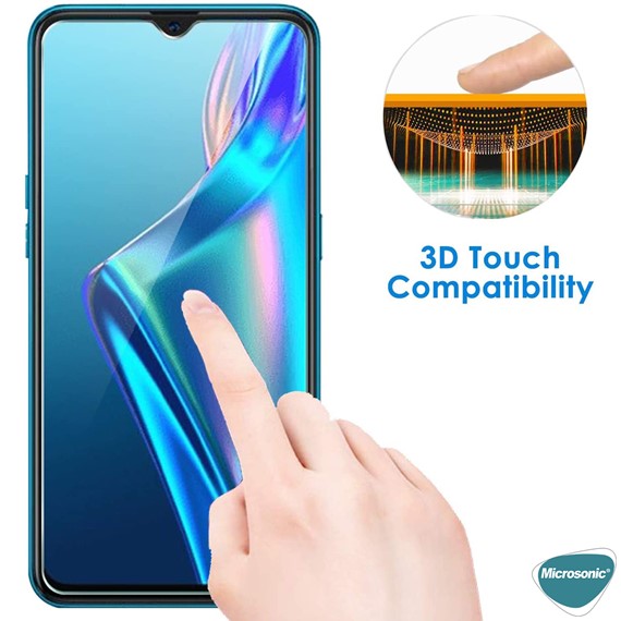 Microsonic Oppo AX7 Tempered Glass Screen Protector 5