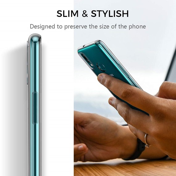 Microsonic Samsung Galaxy A10s Kılıf Transparent Soft Beyaz 4