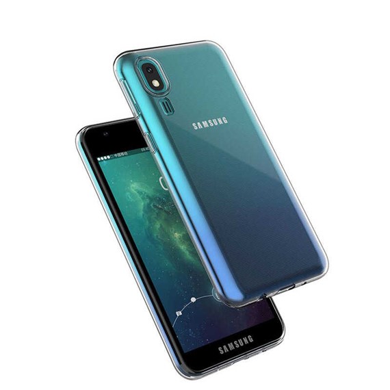 Microsonic Samsung Galaxy A2 Core Kılıf Transparent Soft Beyaz 5