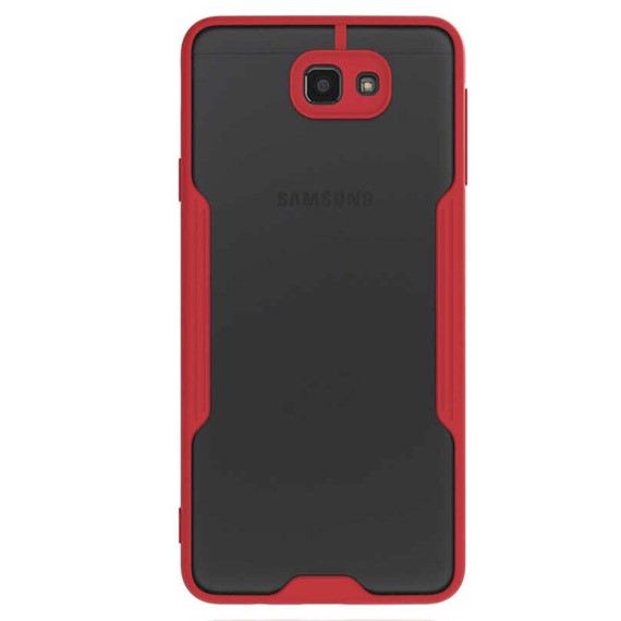 Microsonic Samsung Galaxy J7 Prime 2 Kılıf Paradise Glow Kırmızı 2