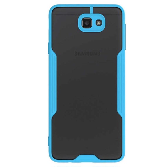 Microsonic Samsung Galaxy J7 Prime Kılıf Paradise Glow Turkuaz 2
