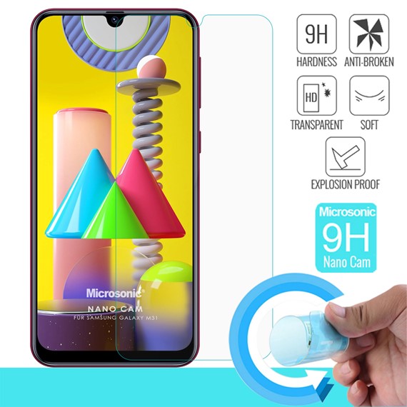 Microsonic Samsung Galaxy M31 Nano Cam Ekran Koruyucu 1