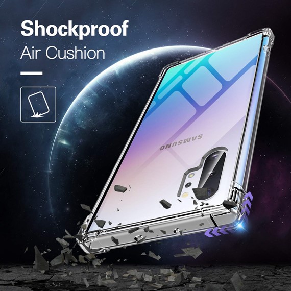 Microsonic Shock Absorbing Kılıf Samsung Galaxy Note 10 Plus Şeffaf 4