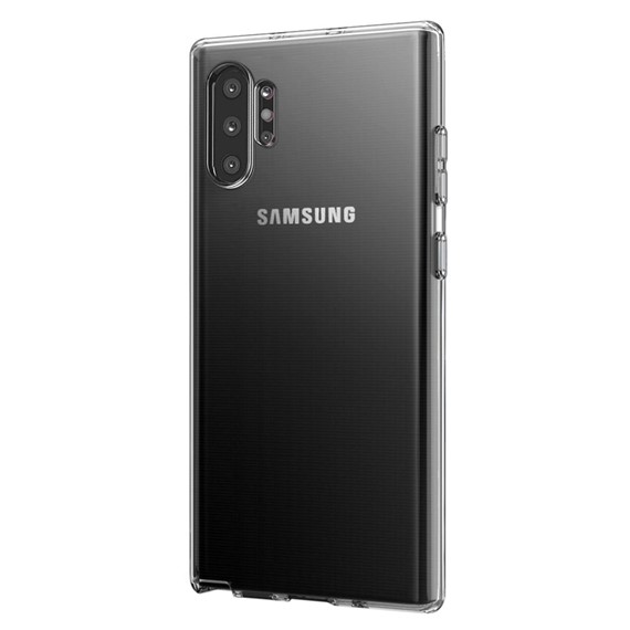 Microsonic Samsung Galaxy Note 10 Plus Kılıf Transparent Soft Beyaz 2