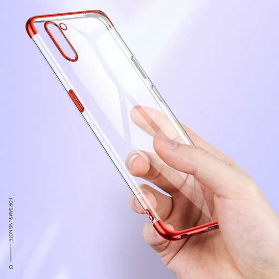 Microsonic Samsung Galaxy Note 10 Kılıf Skyfall Transparent Clear Gümüş 4