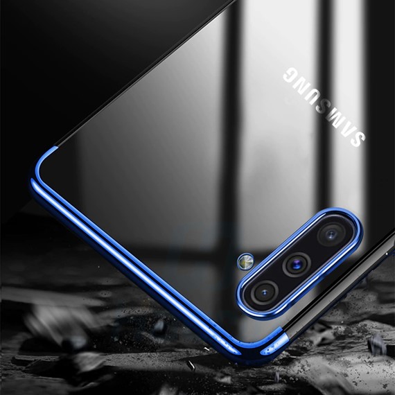 Microsonic Samsung Galaxy Note 10 Kılıf Skyfall Transparent Clear Mavi 5